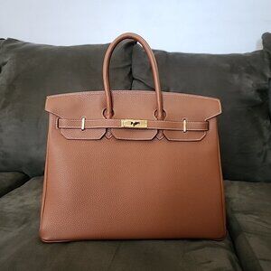 Wirkin - Elegant Brown Tote Bag